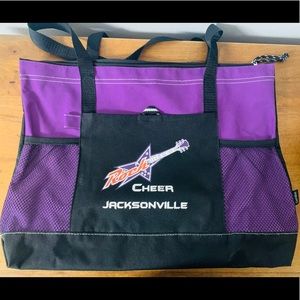 Rockstar Cheer tote bag